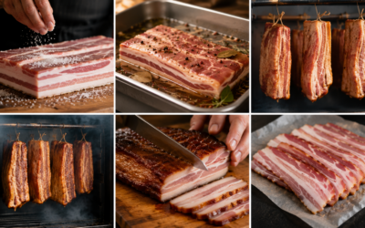 Cómo se elabora bacon natural ahumado